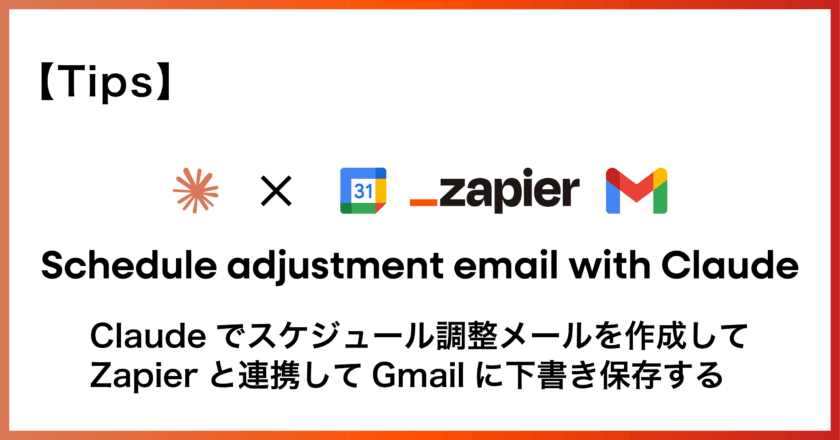 Claude×Zapier×Gmail